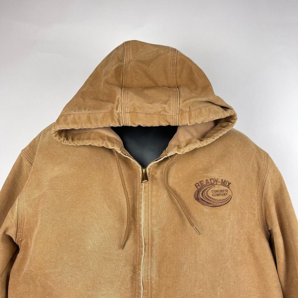 Carhartt Brown Hooded Jacket - Picture 4 of 16